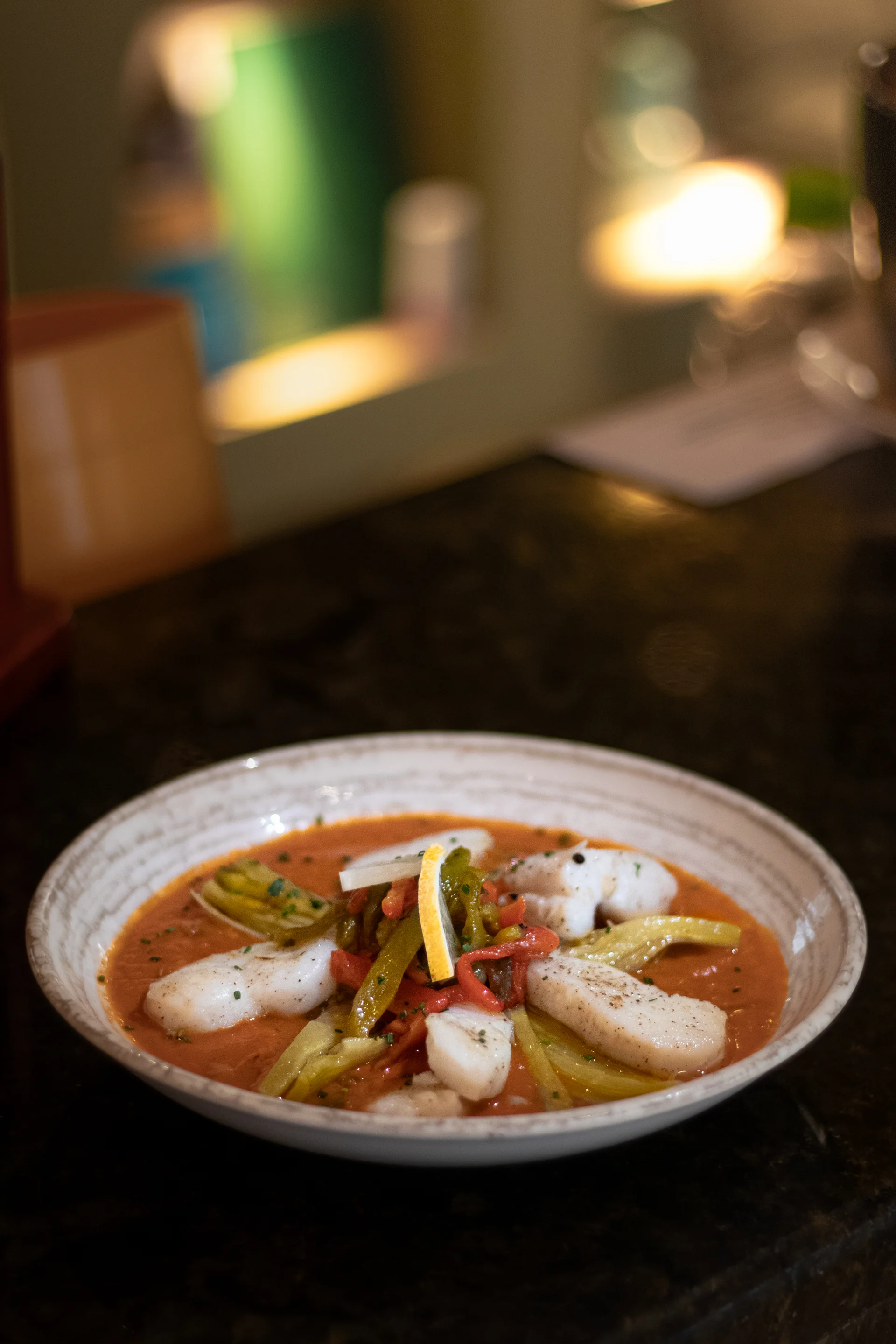 Tajine de poisson variante